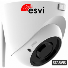 EVC-DQ-S20W (BV) купольная уличная Wi-Fi видеокамера, 2.0Мп, f=2.8-12мм, SD