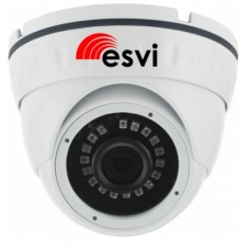 EVC-DN-F21-A купольная уличная IP видеокамера, 2.0Мп*20к/с, f=3.6мм, аудио вх.