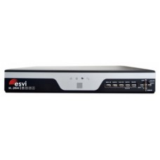 EVD-6216GLRS-1 гибридный 5 в 1 видеорегистратор, 16 каналов 4.0Мп*8к/с, 2HDD